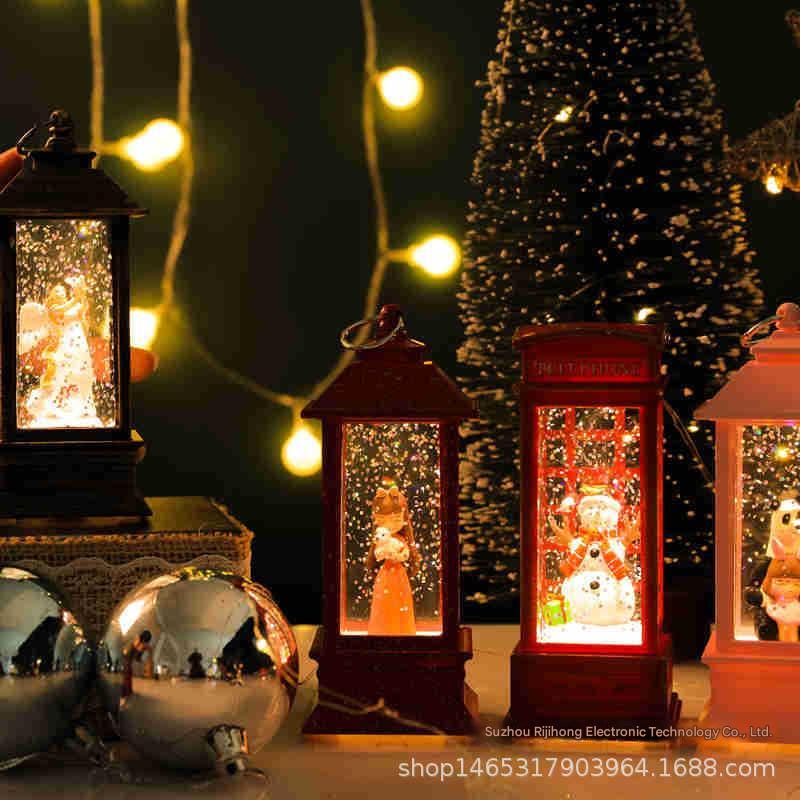 Christmas tree resin night light for festive occasions