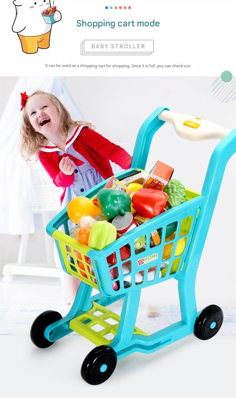 light and sound kids shopping cart