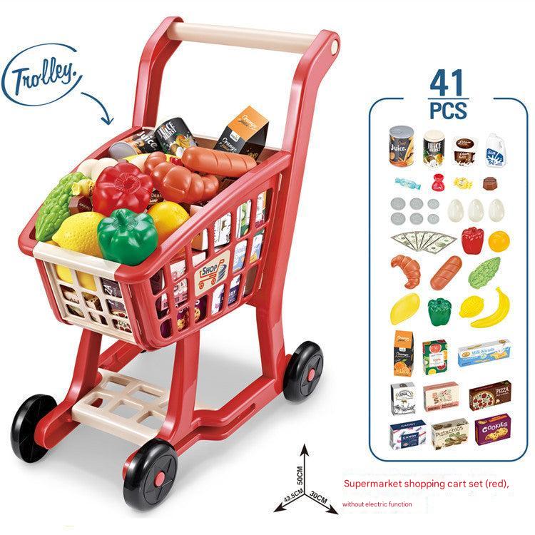light and sound kids shopping cart