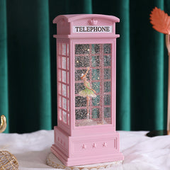 collectible ballet dancer inside snow globe