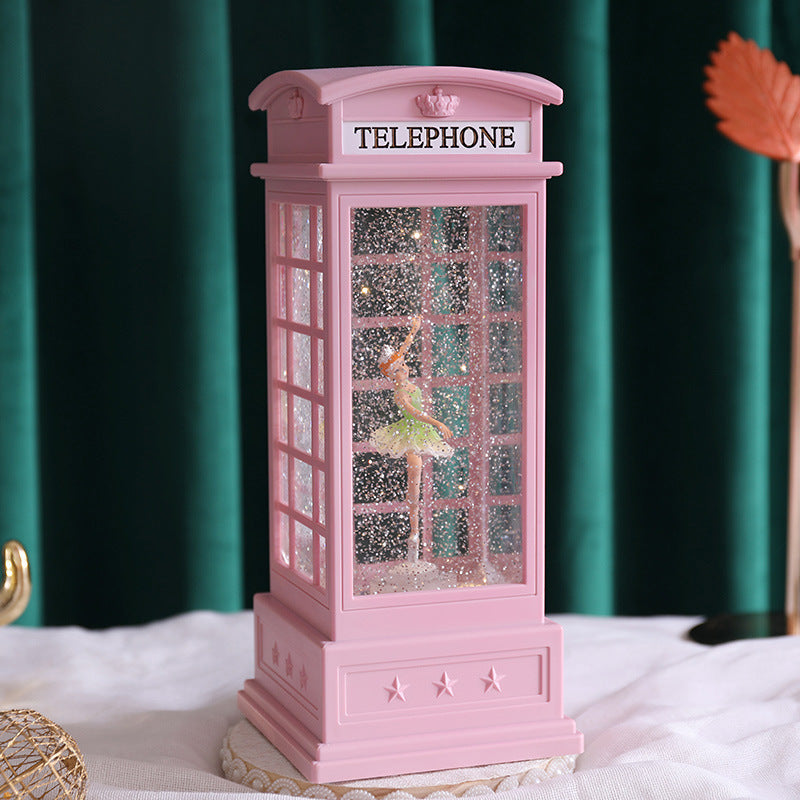 collectible ballet dancer inside snow globe