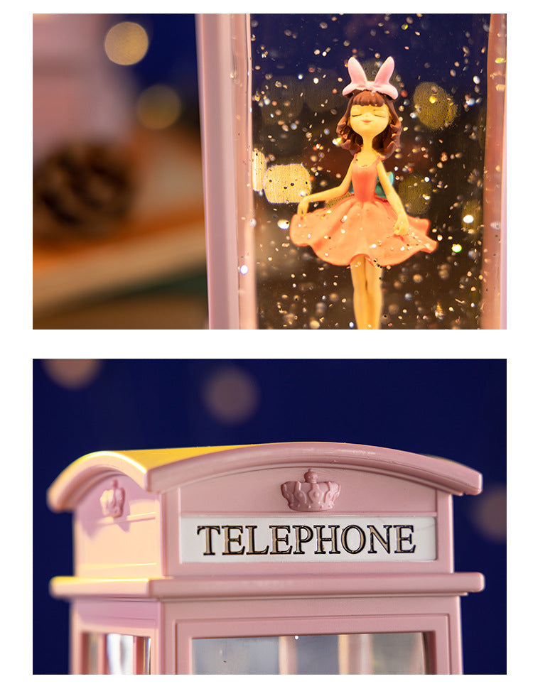 sophisticated snow globe balletic design