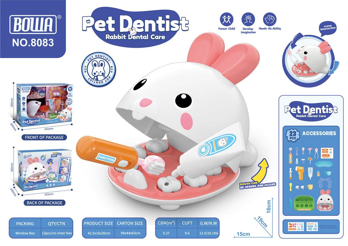 Engaging educational vet play set for kids
