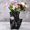 Elegant Resin Mannequin Jewelry Stand side view