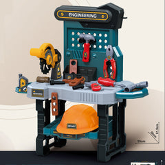 Educational play with electronic saw for children