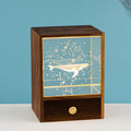 Reindeer themed touch control lamp