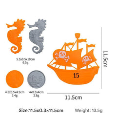 Fun pool activities featuring dive toy set