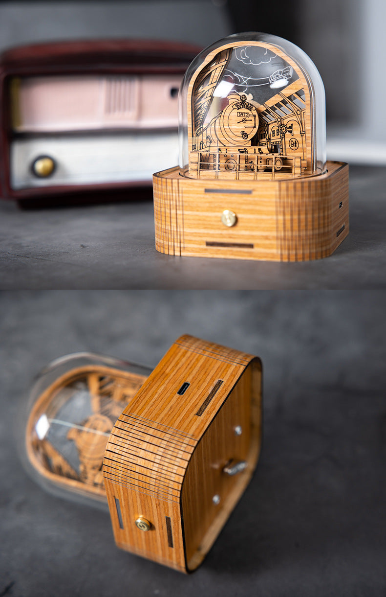 Night light music box playing Harry Potter theme