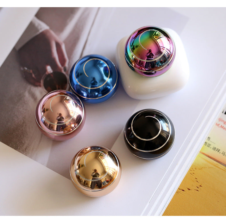 Compact alloy fidget spinner for on-the-go