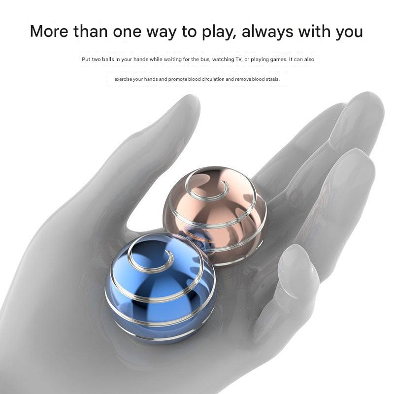 Premium Alloy Fidget Spinner in Ocean Blue