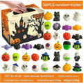 Assorted squishy toys in a festive setting
