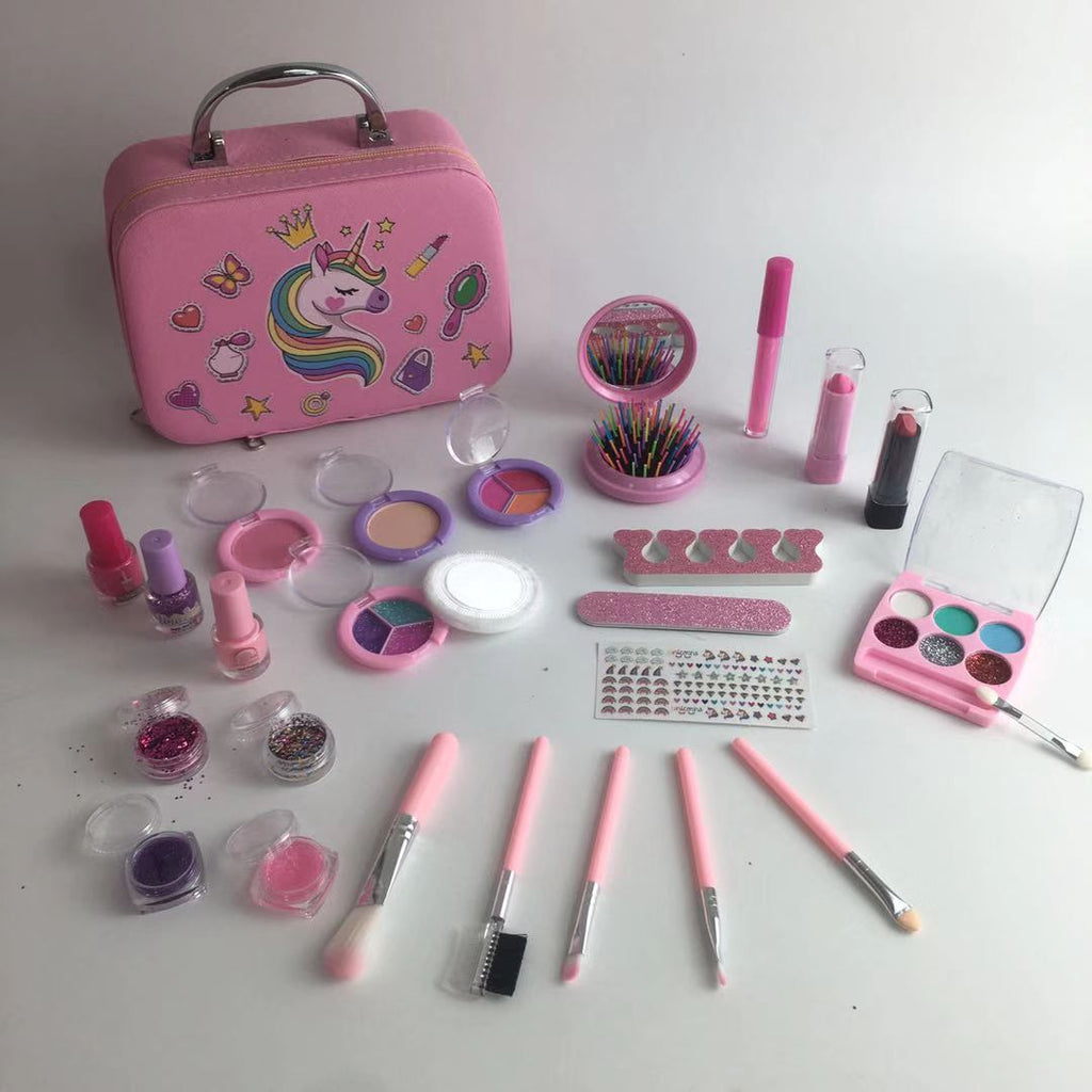 Nail polish and makeup set for girls aged 4-6
