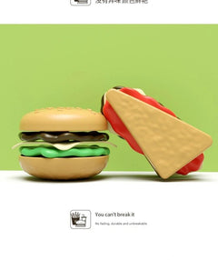 Deluxe Pretend Play Burger & Fries Set - Image 4