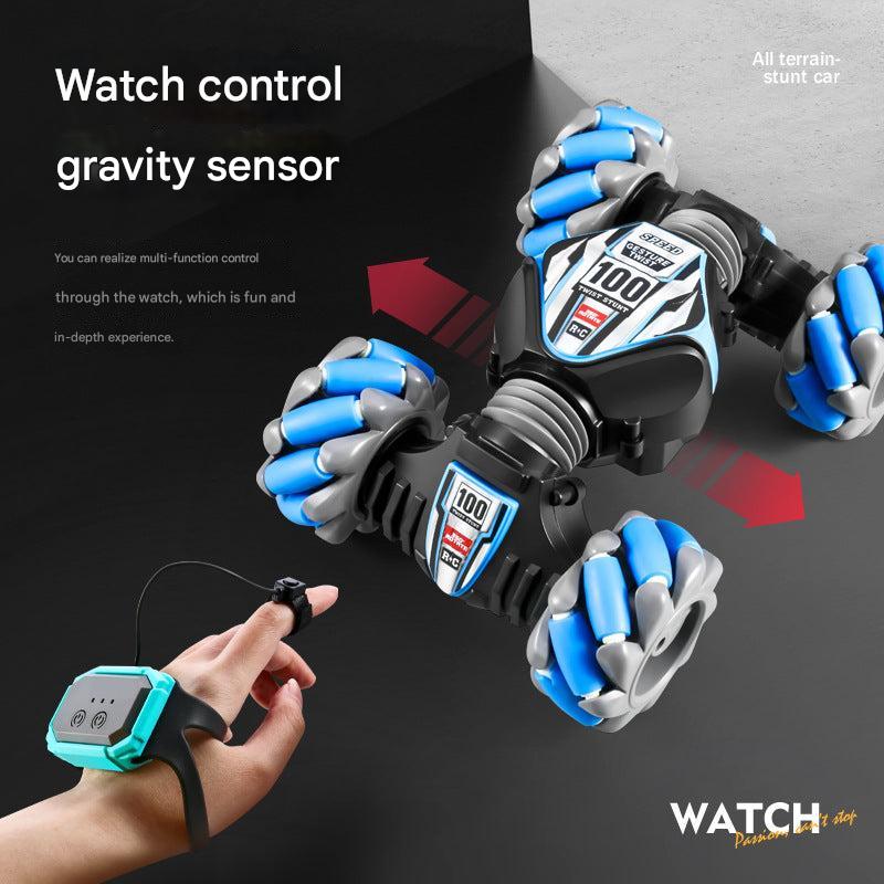 Dynamic action shot of remote control car