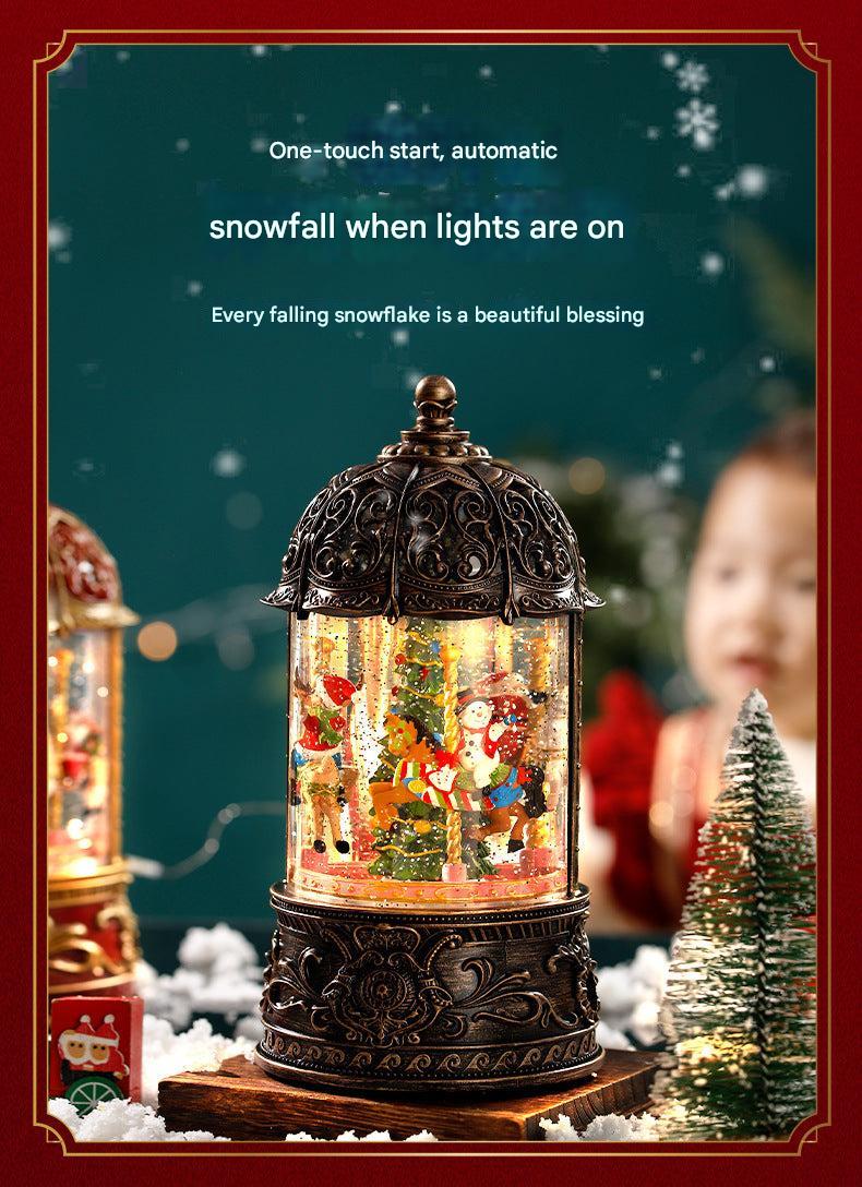 Vintage carousel decoration for Christmas
