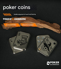 Antique poker card spinner image 1