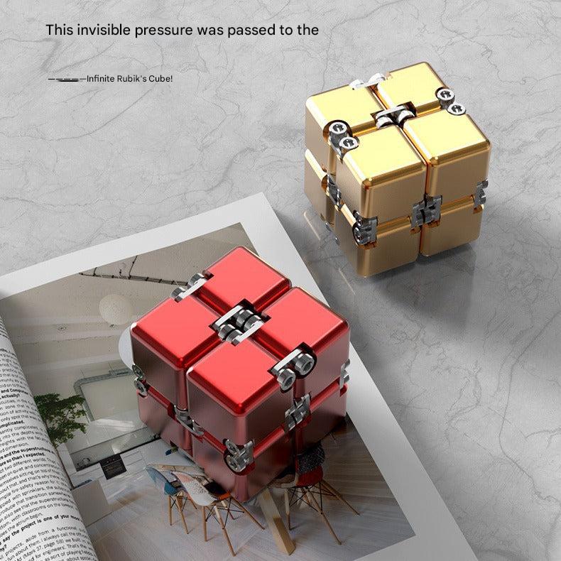 metal magic cube for stress relief