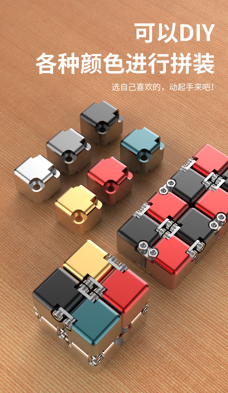 multicolour magic cube displayed attractively