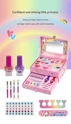lipstick and eye shadow included in set
