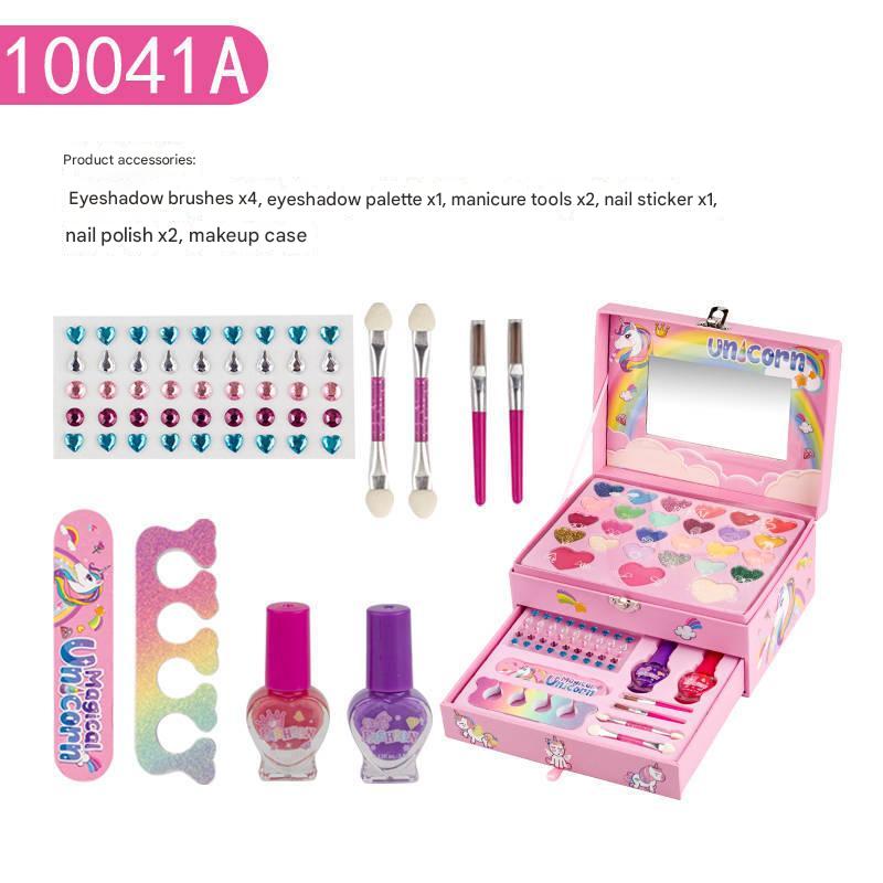 non-toxic makeup for kids shown