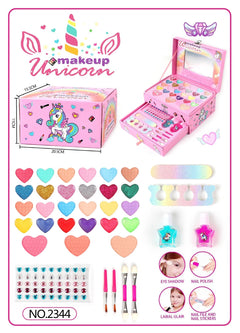 non-toxic makeup for kids shown