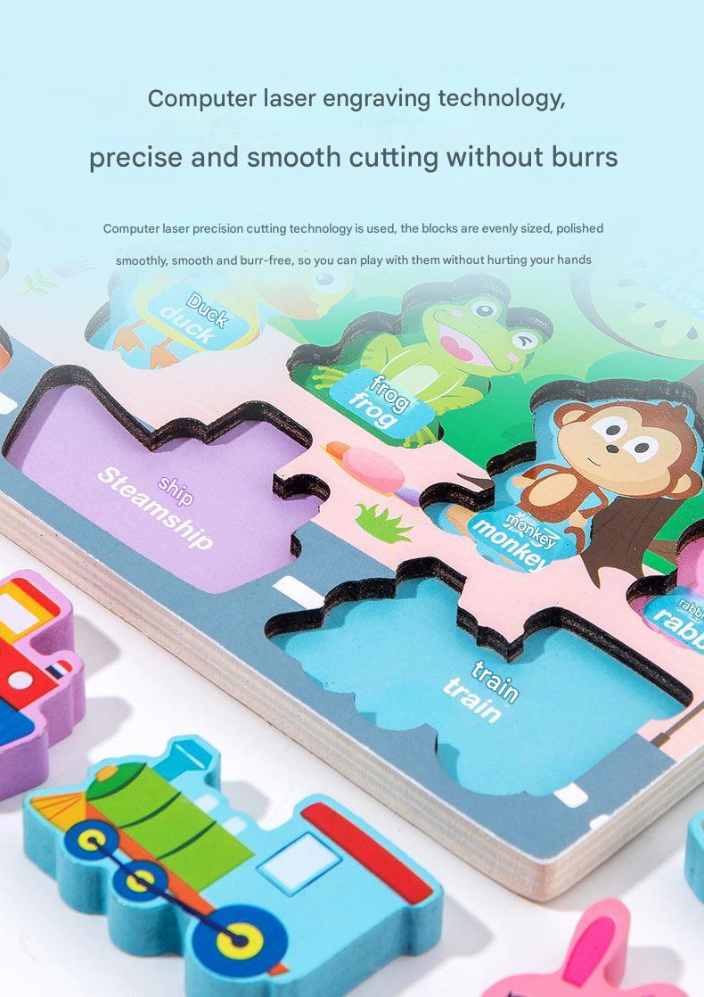 Safe and durable wooden toy for toddlers