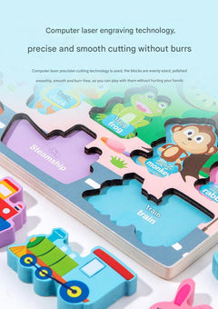 Safe and durable wooden toy for toddlers