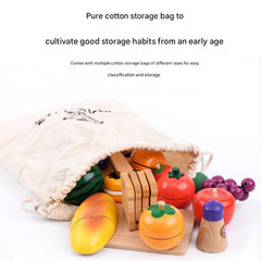 Vibrant assortment of magnetic fruits and vegetables