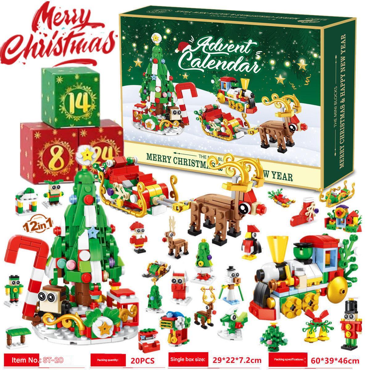 building blocks and decorations image