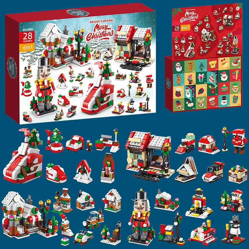 festive mini building blocks