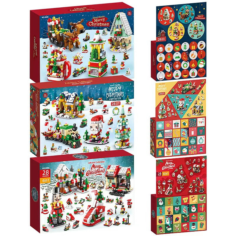 unboxing Christmas decoration toys