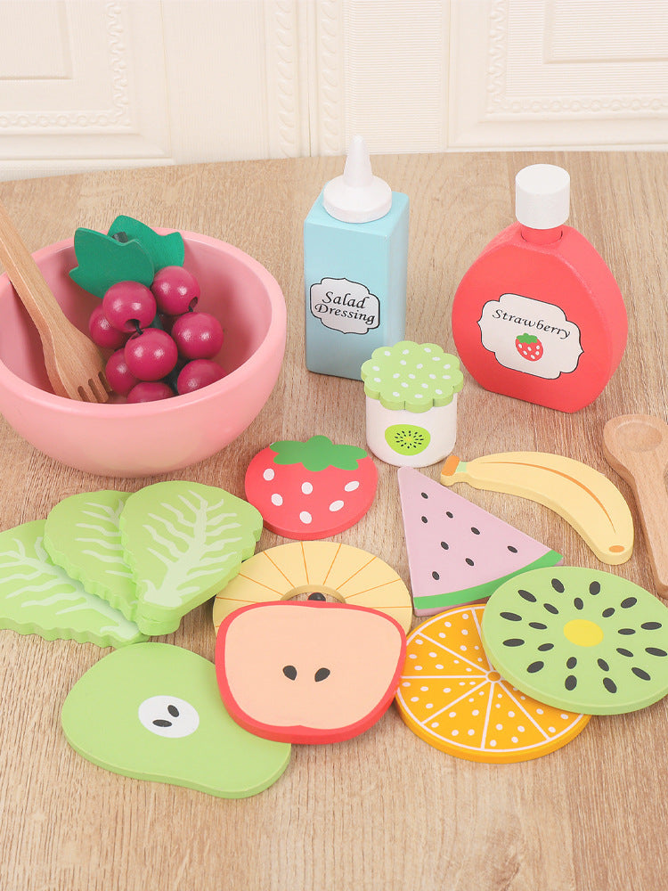 Fun and safe toy food set for imaginative playtime