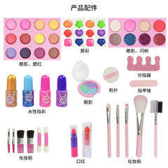 Children's complete makeup set displayed