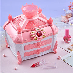 Child-friendly makeup play set showcasing bright designs