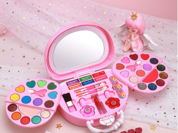 Interactive makeup kit with bright colours