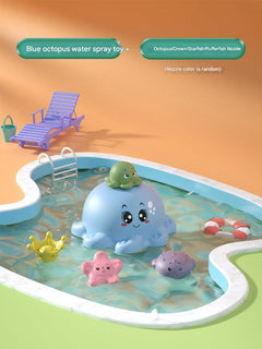 Whale and crab interactive toys for toddlers