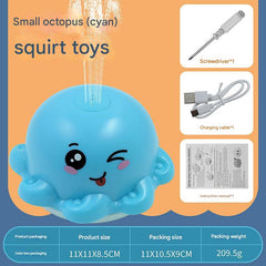 Whale and crab interactive toys for toddlers
