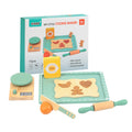 Colourful tea set from play kitchen set