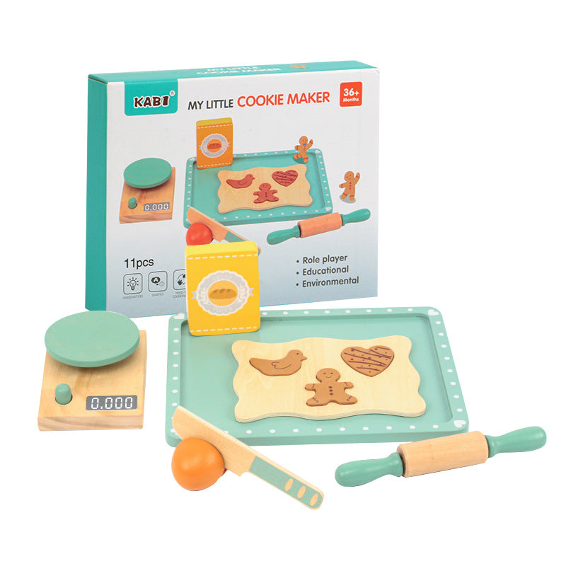 Colourful tea set from play kitchen set