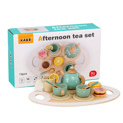 Dessert stand in the play kitchen set