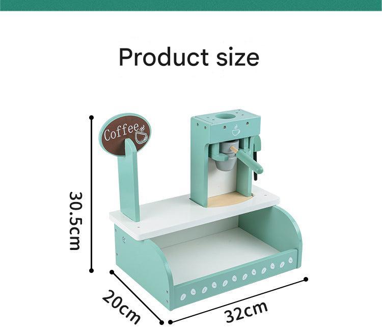 Mixer included in Deluxe Wooden Play Kitchen Set