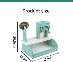 Mixer included in Deluxe Wooden Play Kitchen Set