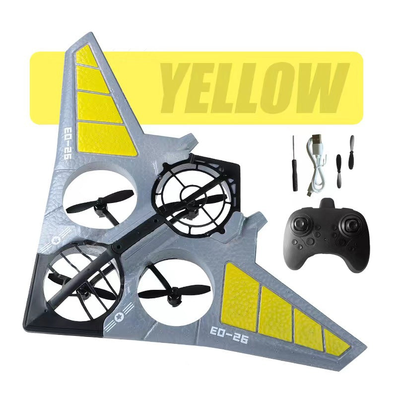 closeup of kids RC plane remote control