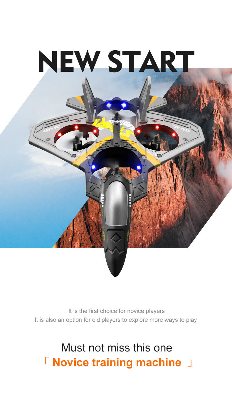 front view of durable EPP foam kids' drone
