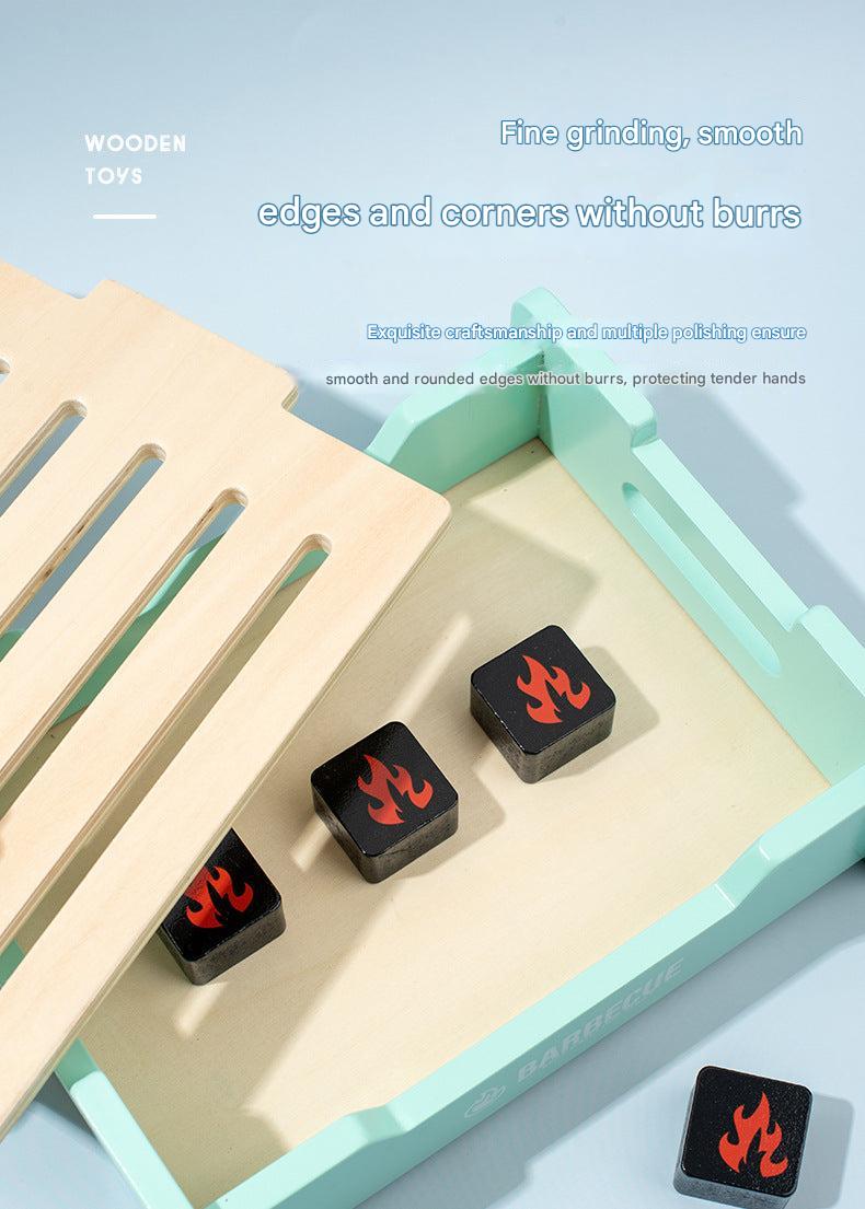 Child bonding with family through interactive play