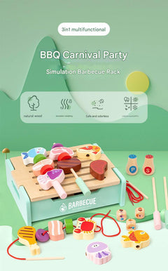 Child bonding with family through interactive play