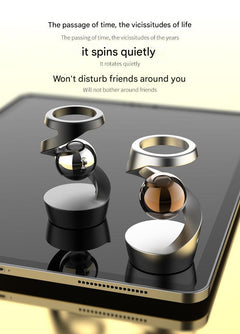 floating gyroscope in motion