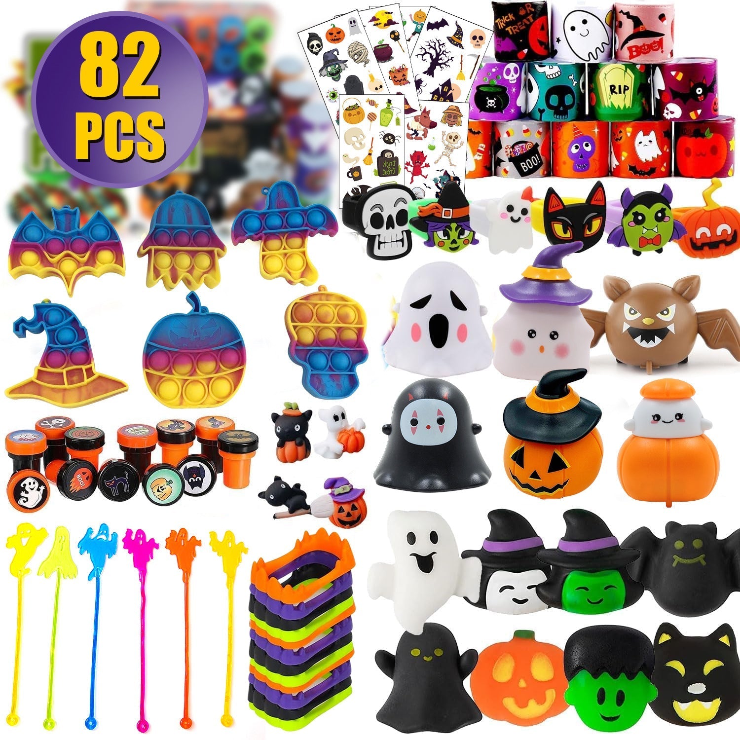 High-quality plastic toys for children's Halloween celebrations