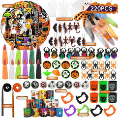 Children enjoying with Halloween party favour festivities