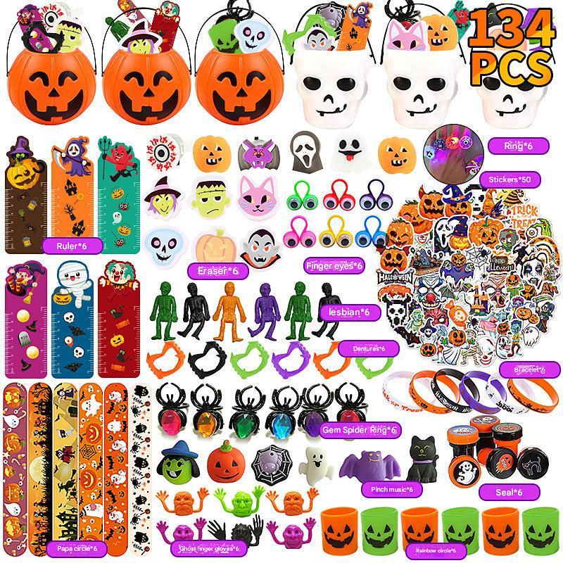 Image of Halloween party favour pack for kids with toys